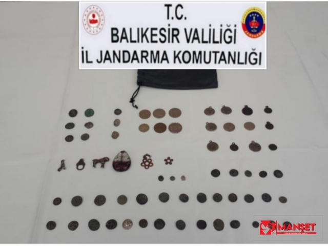 BALIKESİR’DE TARİHİ ESER KAÇAKÇILIĞI OPERASYONU