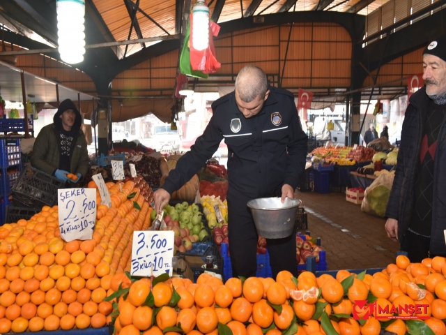 KARESİ ZABITA’DAN ESNAFA ÖLÇÜ VE TARTI ALETİ UYARISI