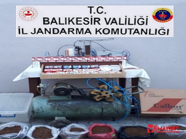 JANDARMADAN KAÇAK TÜTÜN OPERASYONU