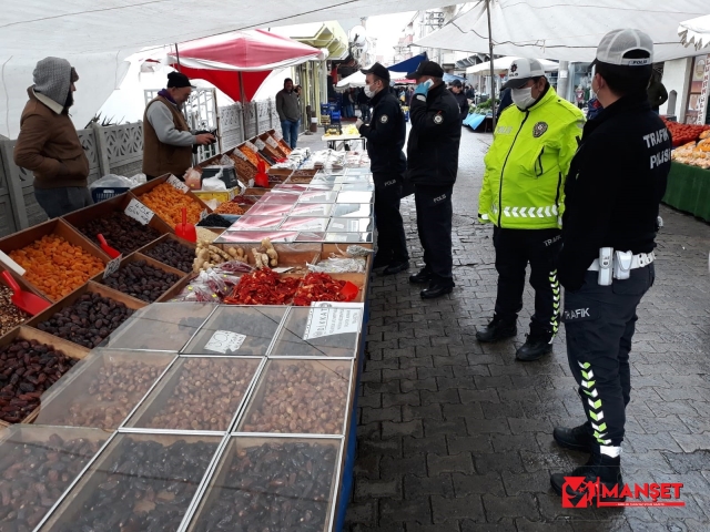 Polis "65 yaş" denetimi yaptı