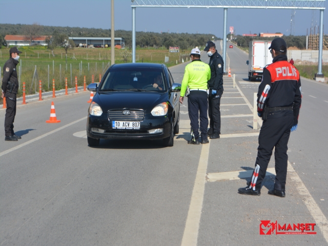 Polis, Ayvalık'a giriş çıkışa izin vermiyor