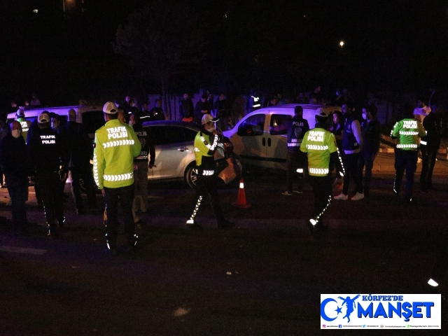 Alkollü sürücü polis uygulama noktasına aracıyla daldı: 5’i polis 7 yaralı