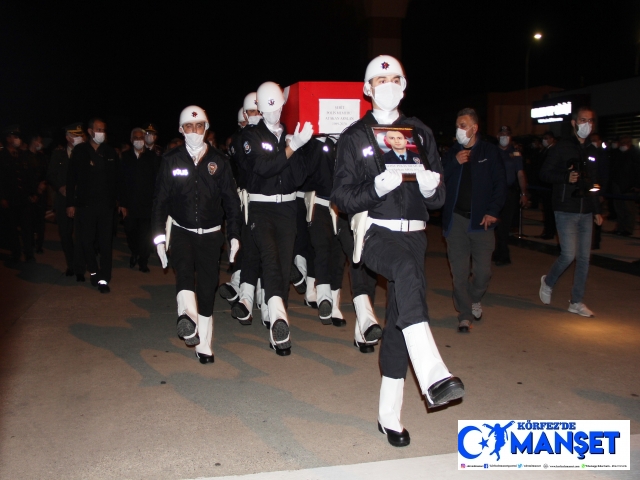 Şehit polis Atakan Arslan'ın cenazesi Samsun'da