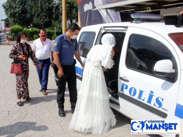 Zorla evlendirilmek istenen kız nikah salonuna polis baskınıyla kurtarıldı