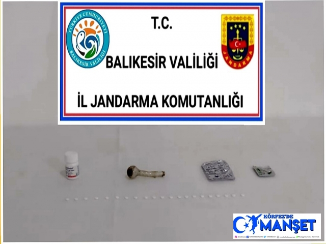 Ayvalık’ta jandarmadan uyuşturucu operasyonu