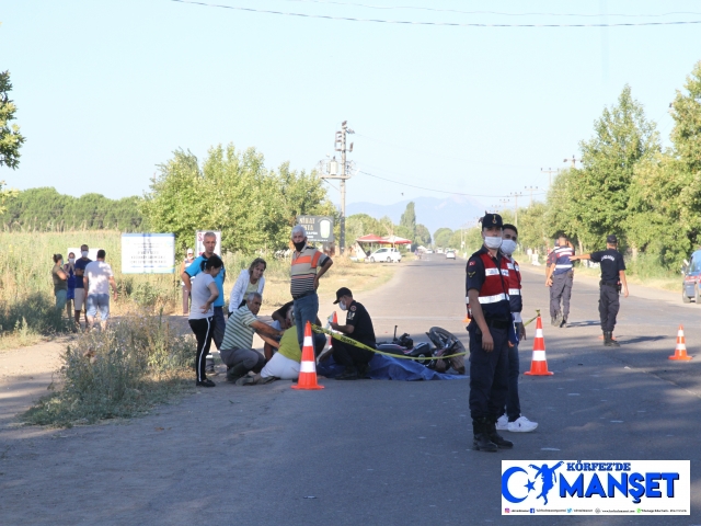 Ayvalık’ta trafik kazası: 1 ölü