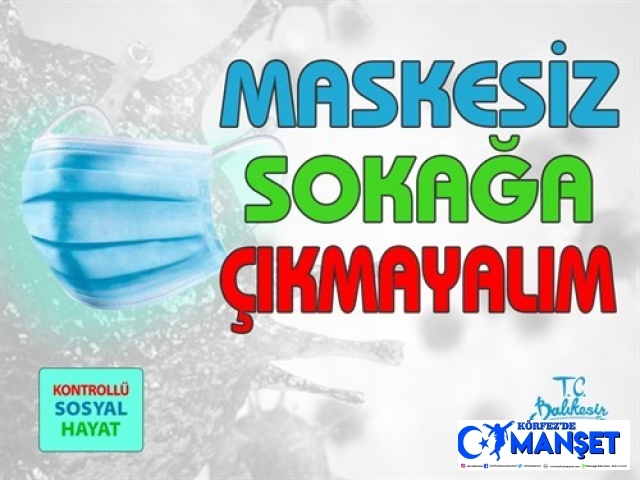 Balıkesir'de maske takmayan 46 kişiye ceza uygulandı