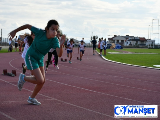 Cumhuriyet kupası atletizm yarışları yapıldı