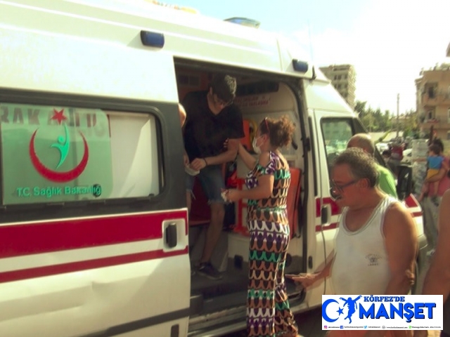 Yaralı gencin ailesi, korona virüs bulaşır diye çocuklarını ambulanstan indirdi