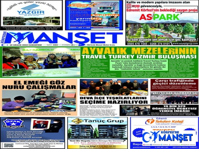 10 ARALIK 2022-CUMARTESİ