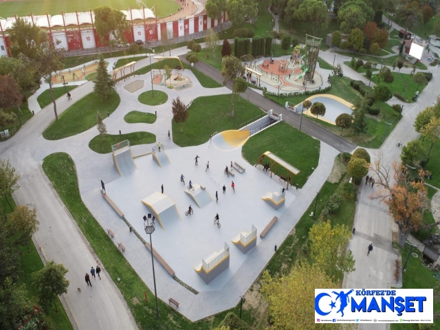 Gençlerin başkanından gençlere skate park