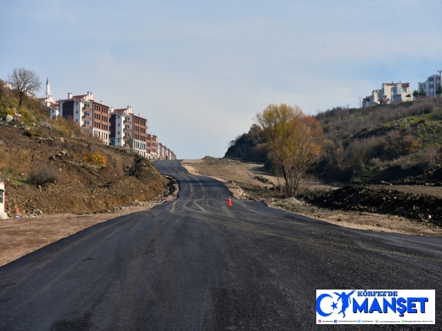 KARESİ BELEDİYESİ YENİ TOKİ YOLUNU ASFALTLADI