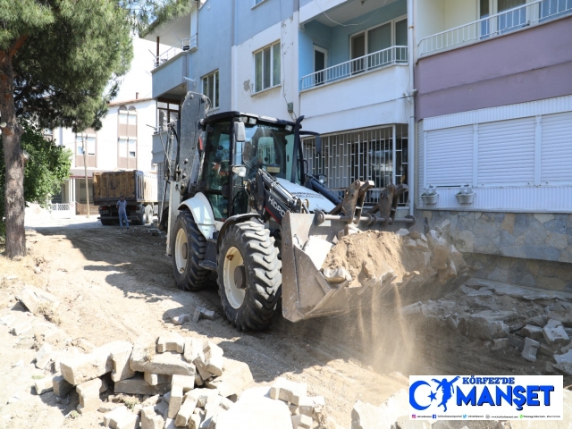 BURHANİYE’DE SEZON ÖNCESİ YOL ÇALIŞMALARI SON SÜRAT DEVAM EDİYOR