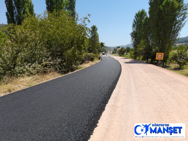 Büyükşehir’den Sındırgı’ya jilet gibi asfalt