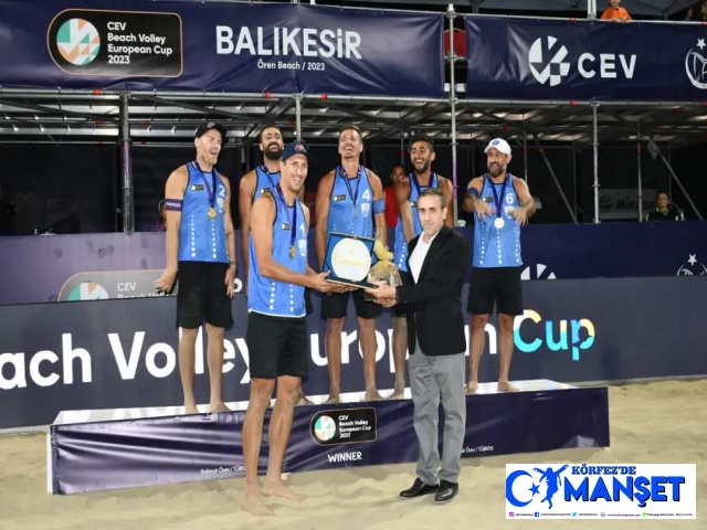  2023 CEV PLAJ VOLEYBOLU AVRUPA KUPASI SONA ERDİ