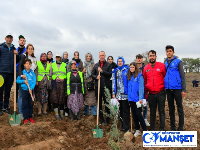 BALIKESİR’DE GENÇLİĞE, GELECEĞE, CUMHURİYETE YEŞİL NEFES