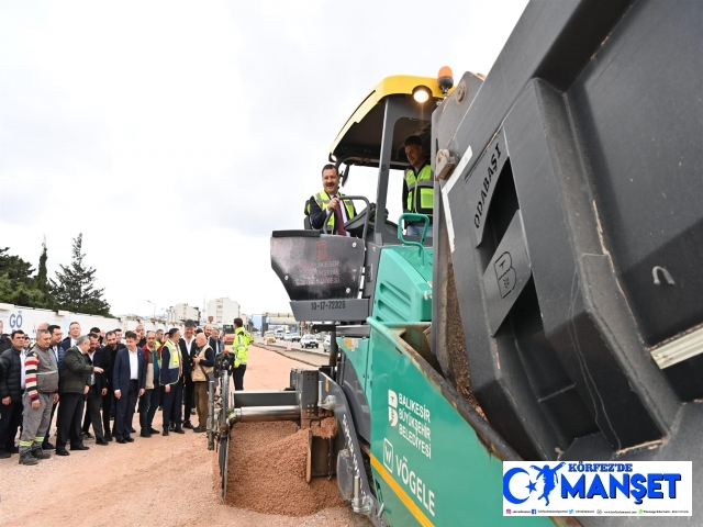 Büyükşehir Bandırma’nın araç trafiğini rahatlatıyor