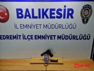 BALIKESİR'DE 8 SİLAH ELE GEÇİRİLDİ