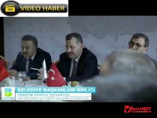 BELEDİYE BAŞKANLARI BİRLİĞİ YÖNETİM KURULU TOPLANTISI GERÇEKLEŞTİRİLDİ