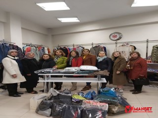 KARESİLİ KADINLARDAN SOSYAL MARKET’E TAM DESTEK