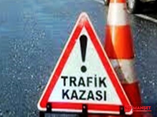 AKÇAY YOLU ÜZERİ ZİNCİRLEME KAZA