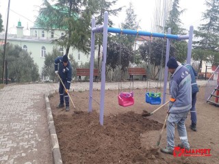 BAŞKAN AVCI, “ÇOCUKLARIMIZIN OYUN ALANLARINA ÖNEM VERİYORUZ”