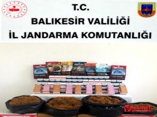 Jandarmadan kaçak tütün operasyonu