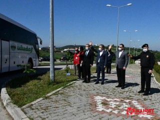 14 günlük karantina süreçlerini tamamlayanlar memleketlerine yolcu edildi