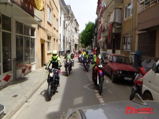 Edremit ve Havran’da 19 Mayıs motosiklet turu düzenledi