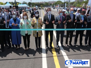 Balıkesir’de trafiği rahatlatacak alternatif yol açıldı