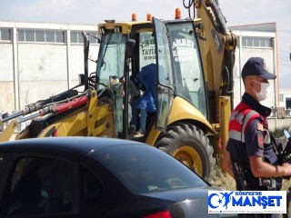 Kepçe operatörü kepçesinde pompalı tüfekle öldürüldü