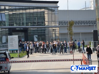 Şişe Cam Fabrikası işçilerinden 'mobbing' protestosu