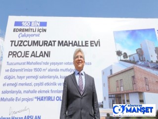 TUZCUMURAT MAHALLE EVİ TEMELİ ATILIYOR