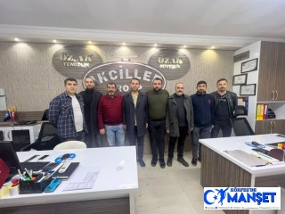 MHP'DEN ÖZAK ŞİRKETLER GRUBUNA ZİYARET