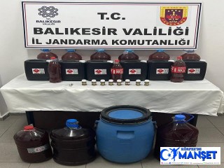 KAÇAK ALKOL YAKALANDI