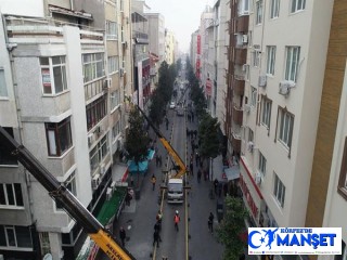 Sıra Milli Kuvvetler Caddesi’nde