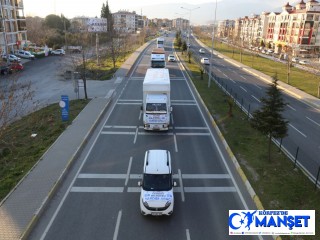 Edremit’ten üç günde 17 tır yardım gönderildi