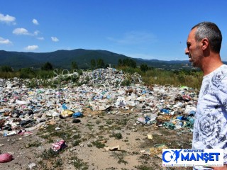 Kazdağları’ndaki çöplük alan çevreyi etkiliyor