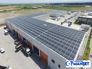 Büyükşehir güneş enerji santralini devreye aldı