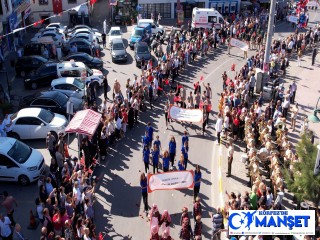 AYVALIK’TA DÜŞMAN İŞGALİNDEN  KURTULUŞUN 101. YIL COŞKUSU YAŞANDI