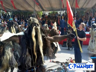 Balıkesir'in kurtuluş töreninde 'Tülütabak' gösterisi