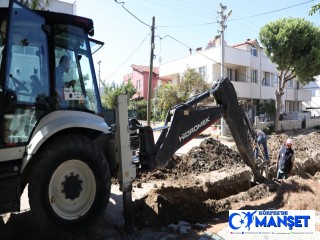 BURHANİYE BELEDİYESİ FEN İŞLERİ EKİPLERİ TAM KAPASİTE SAHADA